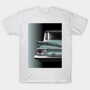 US American classic car 1960 park wood T-Shirt